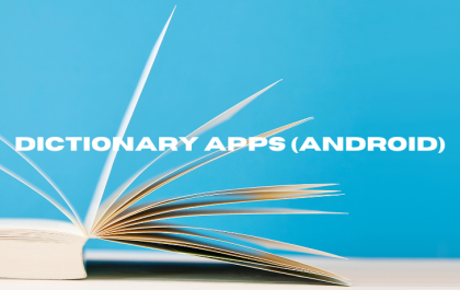 Dictionary Apps (Android)